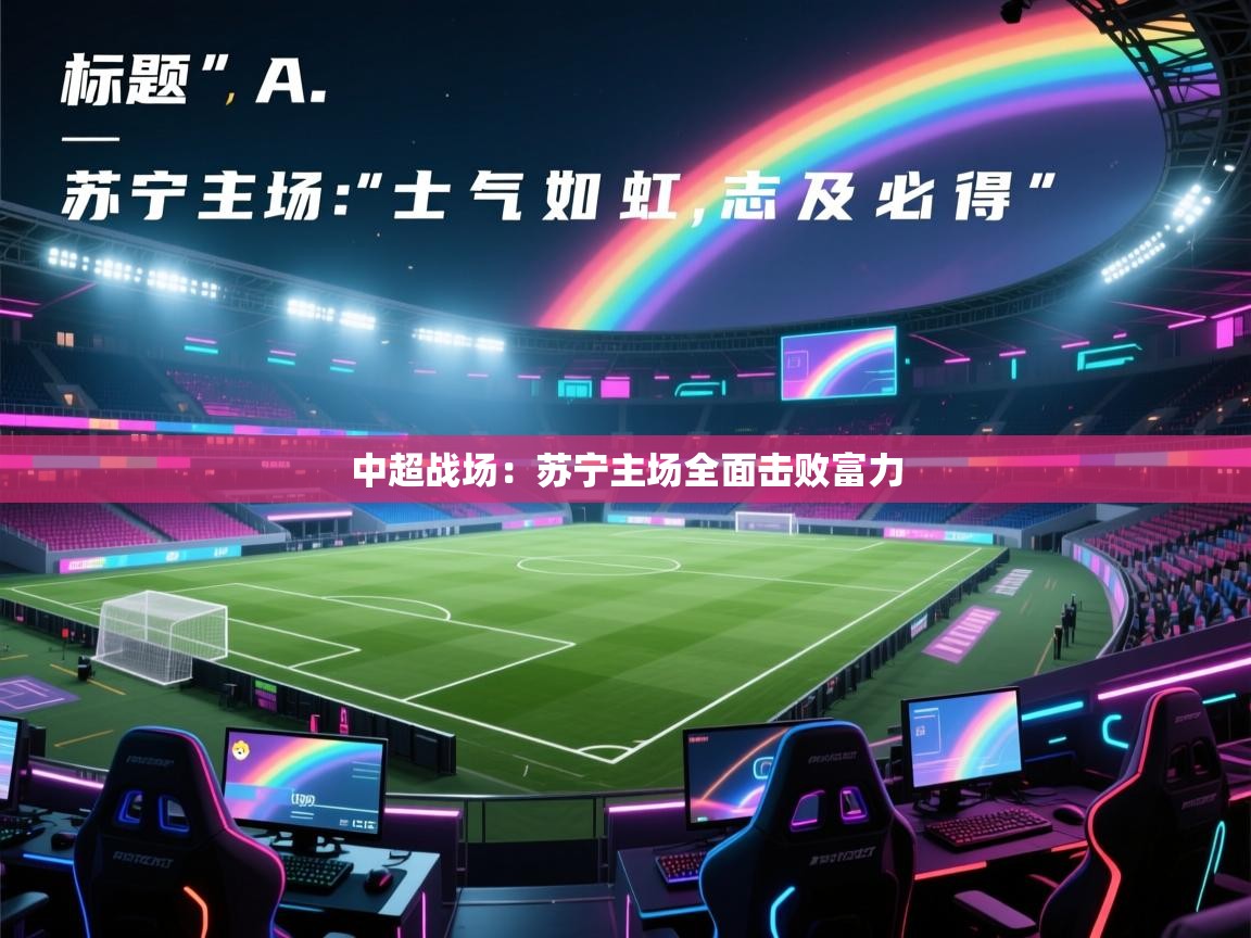 中超战场:苏宁主场全面击败富力 第1张