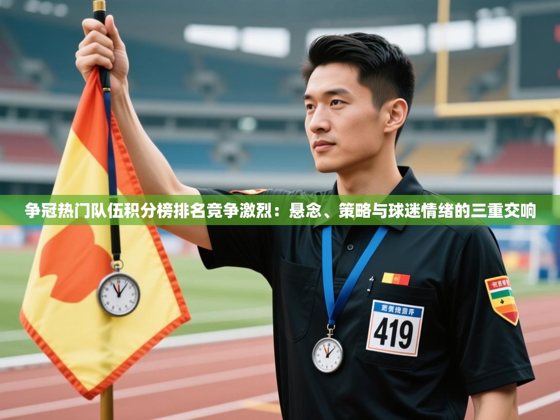 争冠热门队伍积分榜排名竞争激烈:悬念、策略与球迷情绪的三重交响 第1张